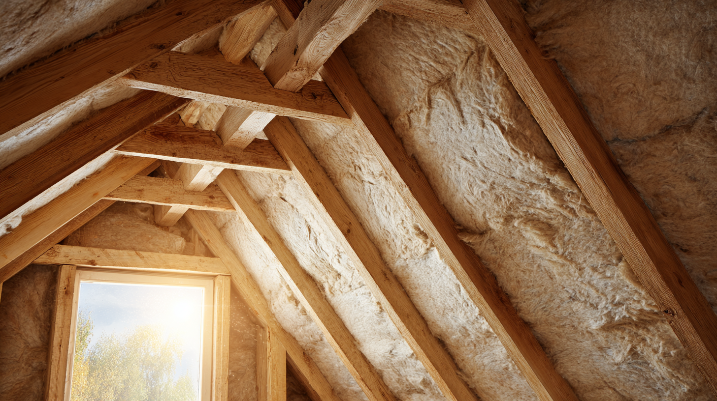 Dachboden mit Mineralwolle – Dämmarbeiten und Isolierarbeiten für thermische Sanierung und Energieeffizienz
