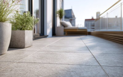 Keramikplatten für die Terrasse